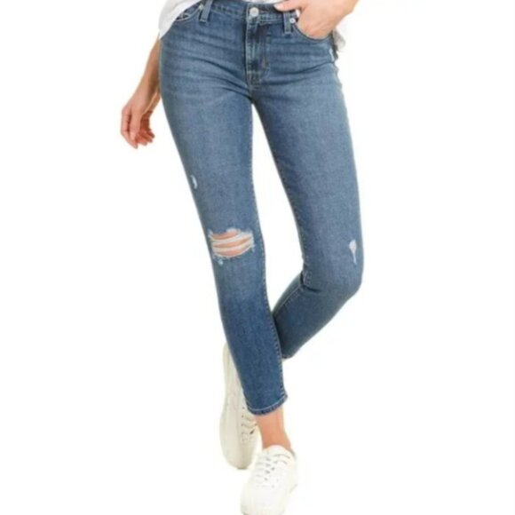 NWT Hudson Natalie Midrise Crop Super Skinny - 32 - Picture 1 of 15